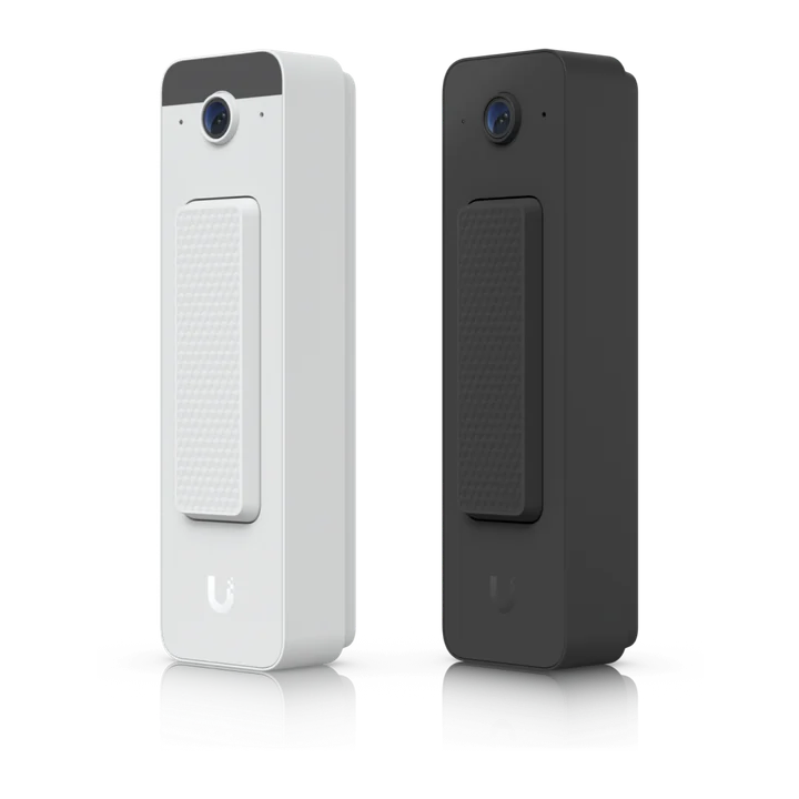UniFi Doorbell Lite, schlanke Video-Türklingel in Weiß und Schwarz