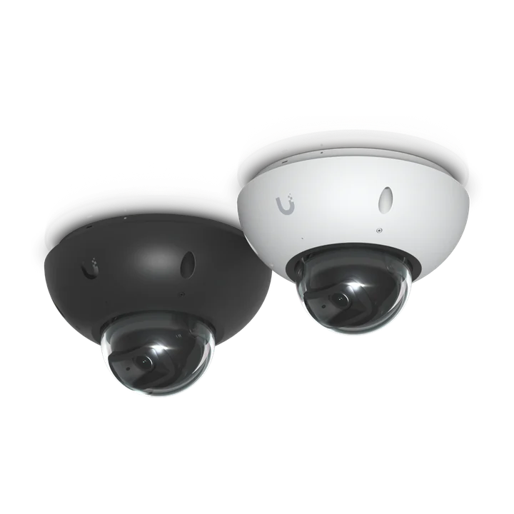 UniFi G6 Dome, Kuppelkamera in Weiß und Schwarz